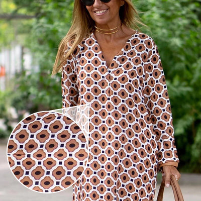 Henar | Boho Long Sleeve Dress