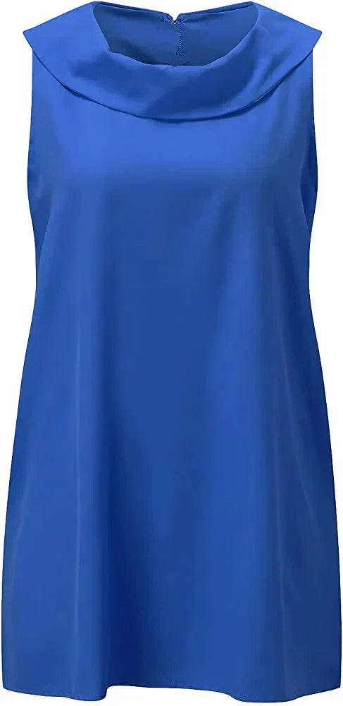 Liliana | Linen Frilled Collar Dress