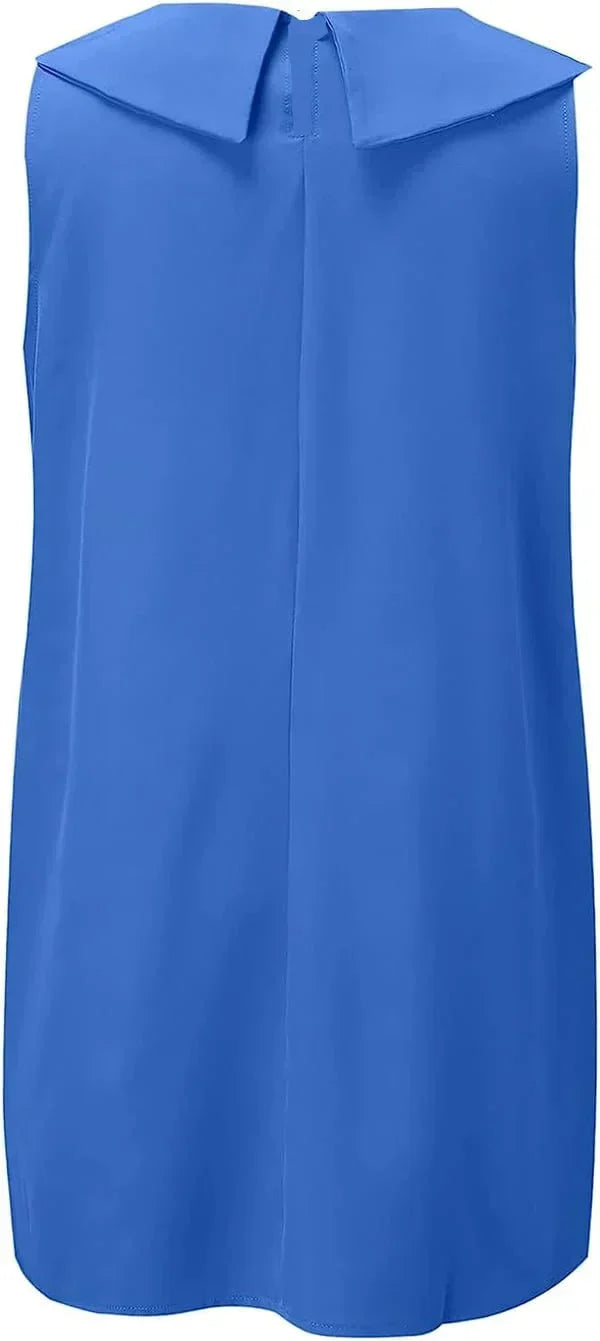 Liliana | Linen Frilled Collar Dress