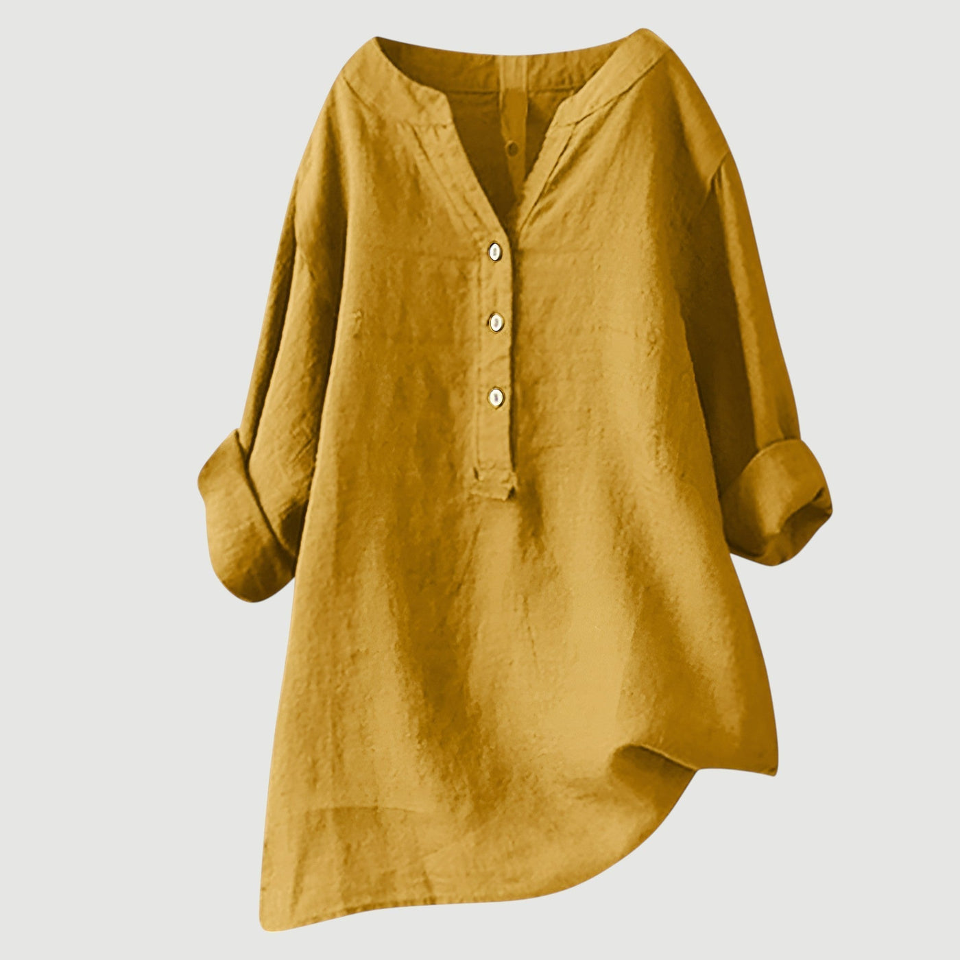 Alma | Breezy Button-Front Shirt