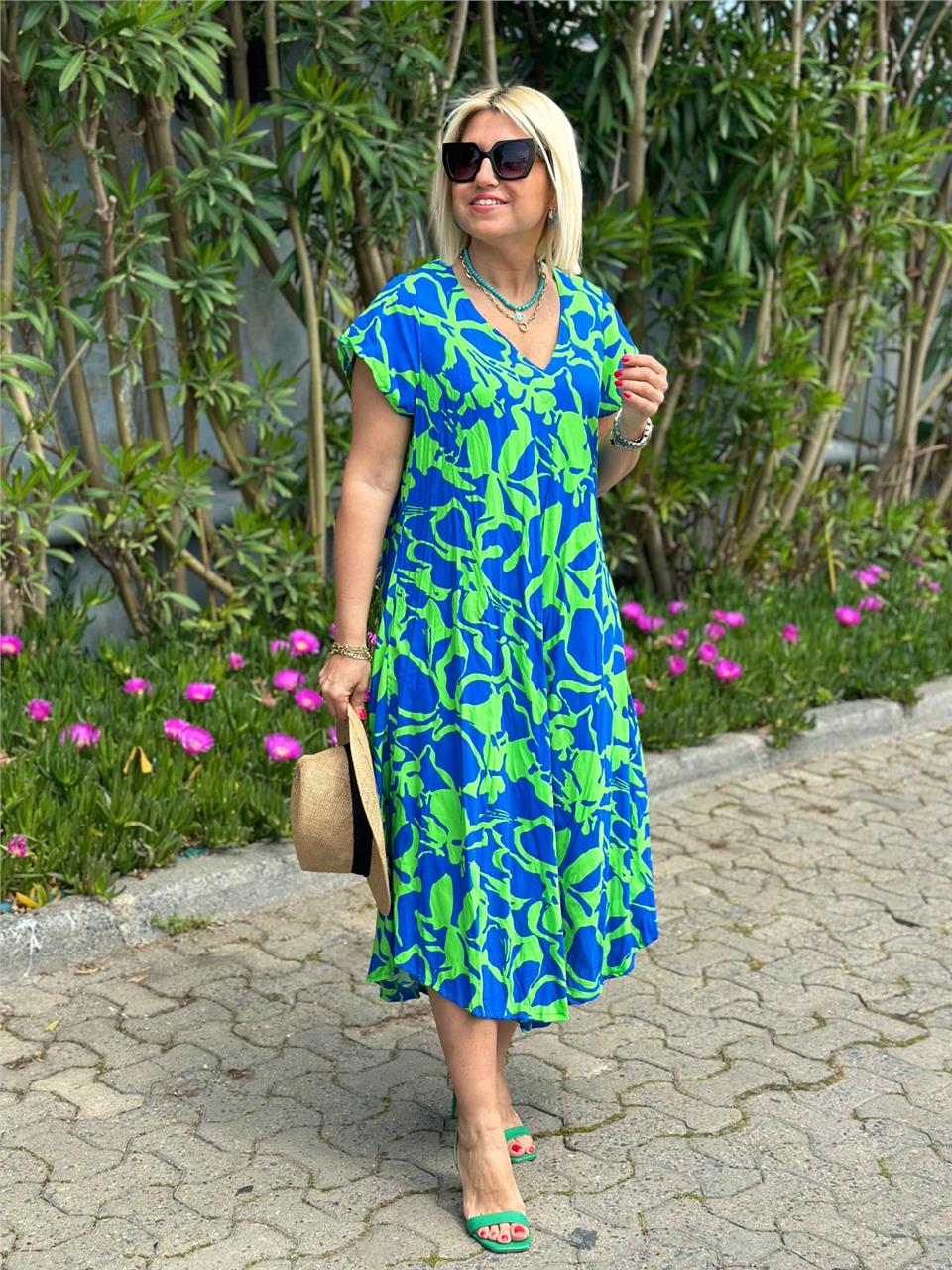 Anita | Elegant Floral Dress