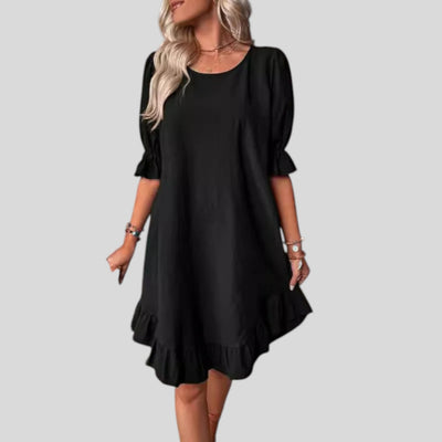 Vigga | Ruffle Charm Summer Dress