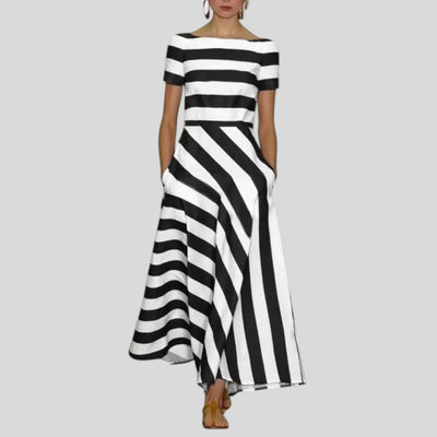 Maja | Classic Stripe Day Dress