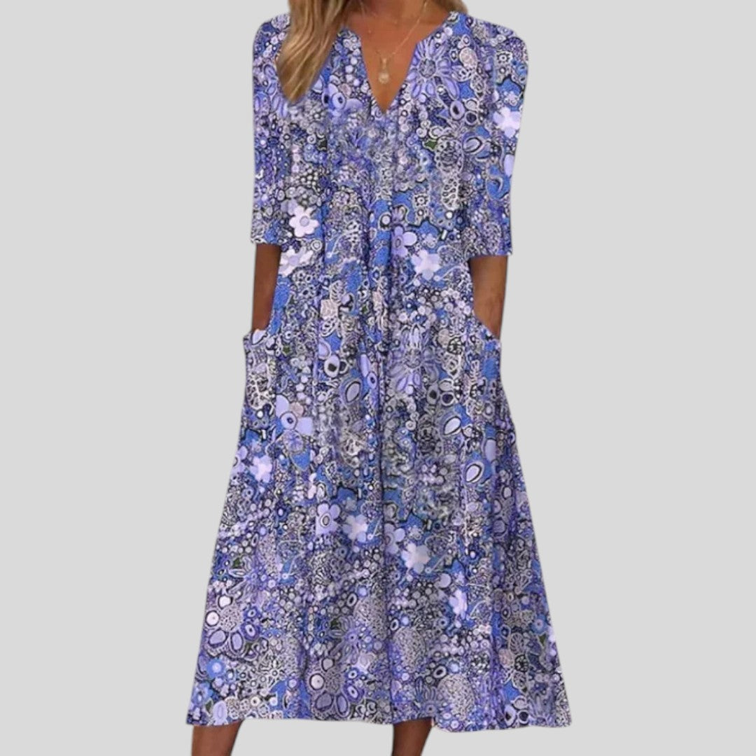 Iliana | Floral Maxi Dress