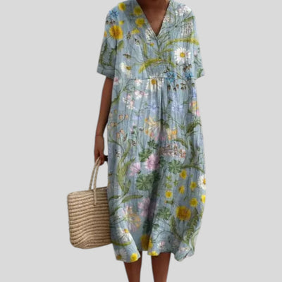 Luna | Soft Floral Touch Dress