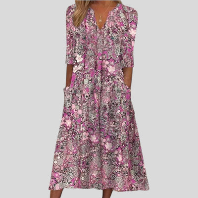 Iliana | Floral Maxi Dress
