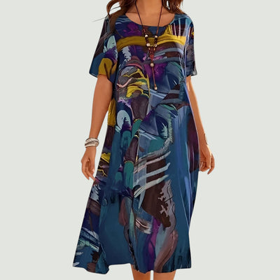 Elina | Refined Midi Summer Dress