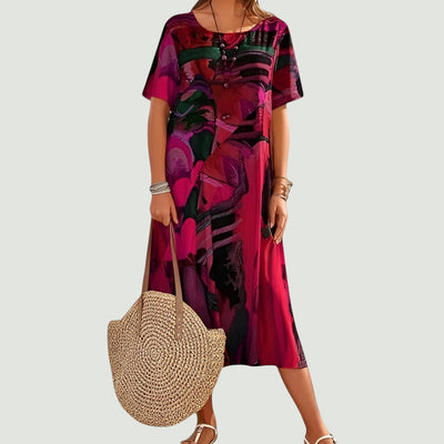 Elina | Refined Midi Summer Dress
