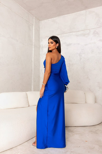 Mireya | Satin One-Shoulder Dress